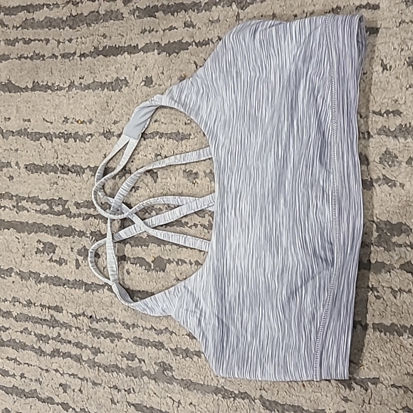 Lululemon Energy Bra Ombre Melange Space Dye EB White Multi - Picture 8 of 8